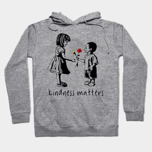 KINDNESS MATTERS Modern Pop Art Street Art Hoodie